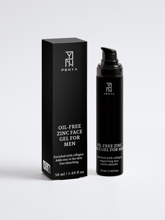 Oil-Free Zinc Face Gel for Men